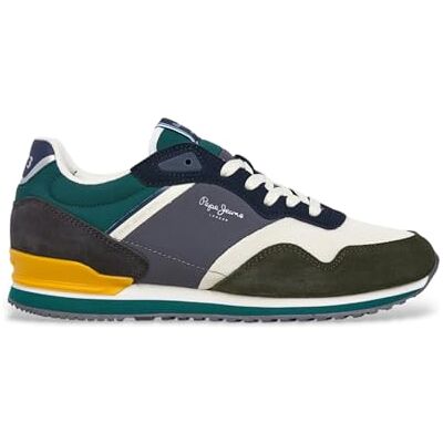 Pepe Jeans London Life Chaussures en Cuir Multicolore - Publicité Pepe Jeans London Life Chaussures en Cuir Multicolore - Publicité