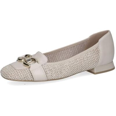 CAPRICE Mocassins Femme à Talon, Blanc (OFFWHITE Comb), 36 EU - Publicité CAPRICE Mocassins Femme à Talon, Blanc (OFFWHITE Comb), 36 EU - Publicité