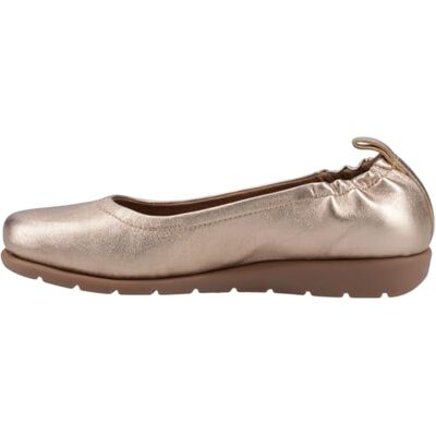 Hush Puppies Ballerine Skylar pour Femme, doré, 7 UK - Publicité Hush Puppies Ballerine Skylar pour Femme, doré, 7 UK - Publicité