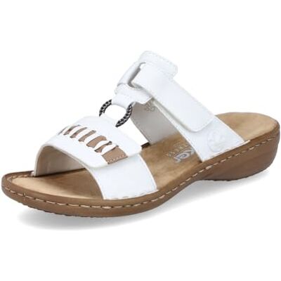 Rieker 60881 Sandales classiques pour femme, Blanc 80, 40 EU Schmal - Publicité Rieker 60881 Sandales classiques pour femme, Blanc 80, 40 EU Schmal - Publicité