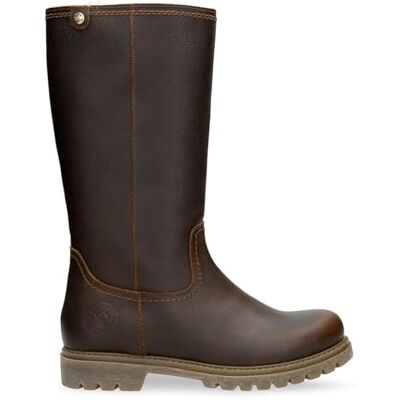 Panama Jack Bottes D'Hiver Hautes Imperméables en Cuir Marron Bambina Pour Femme de - Publicité Panama Jack Bottes D'Hiver Hautes Imperméables en Cuir Marron Bambina Pour Femme de - Publicité