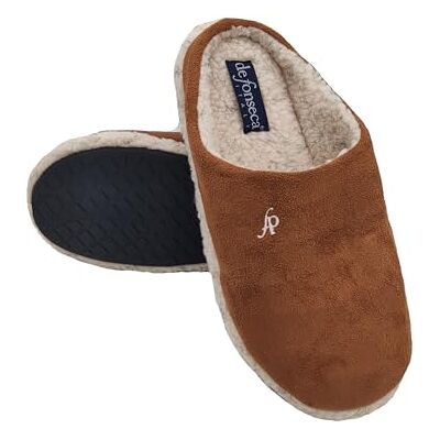 de fonseca Defonseca Firenze Excellentes pantoufles d'hiver pour homme, chaussons chauds en fourrure pour hiver, chaussons antidérapants avec poils, pantoufles d'hiver de maison, pantoufles de - Publicité de fonseca Defonseca Firenze Excellentes pantoufles d'hiver pour homme, chaussons chauds en fourrure pour hiver, chaussons antidérapants avec poils, pantoufles d'hiver de maison, pantoufles de - Publicité