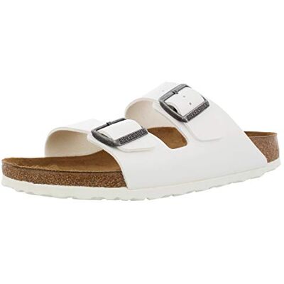 Birkenstock Homme Arizona Arizona Sfb Mink SD, Blanc/blanc transparent, 40 EU - Publicité Birkenstock Homme Arizona Arizona Sfb Mink SD, Blanc/blanc transparent, 40 EU - Publicité