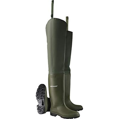 Dunlop Pricemastor la cuisse échassier botte 44-386VP - Publicité Dunlop Pricemastor la cuisse échassier botte 44-386VP - Publicité