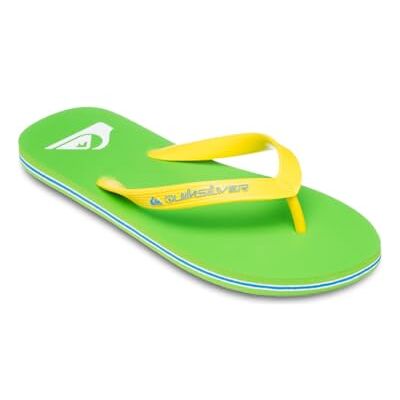 Quiksilver Molokai Core Basic Sandal pour Homme Green/Yellow 41 EU - Publicité Quiksilver Molokai Core Basic Sandal pour Homme Green/Yellow 41 EU - Publicité