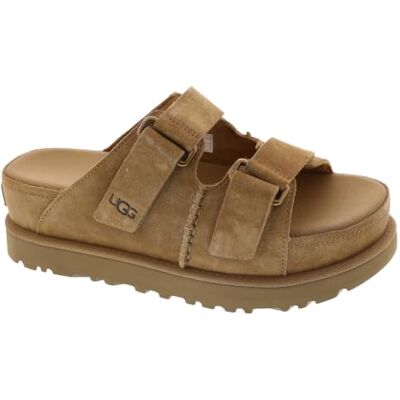 UGG Sandales en Cuir Marron Goldenstar Hi - Publicité UGG Sandales en Cuir Marron Goldenstar Hi - Publicité