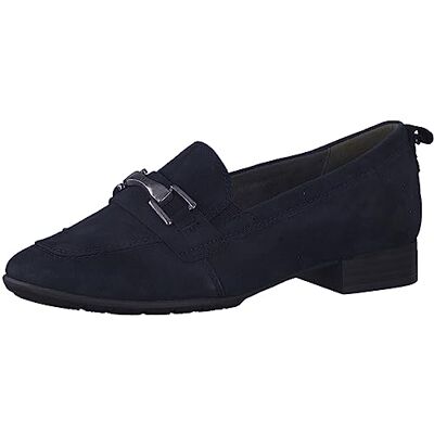 Tamaris Comfort mocassins femme sans talon cuir business confort fit, Navy Suede, 39 EU - Publicité Tamaris Comfort mocassins femme sans talon cuir business confort fit, Navy Suede, 39 EU - Publicité