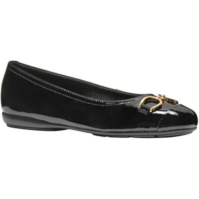 Geox Ballerines Plates D Annytah A pour Femme, Noir, 42 EU - Publicité Geox Ballerines Plates D Annytah A pour Femme, Noir, 42 EU - Publicité