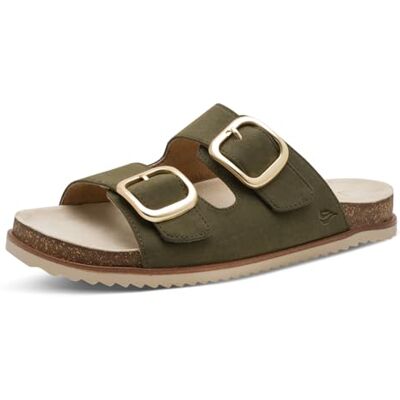 Jana Mule Flat MultiAdj+Plateforme végétalien pour Femme, Olive, 41 EU - Publicité Jana Mule Flat MultiAdj+Plateforme végétalien pour Femme, Olive, 41 EU - Publicité