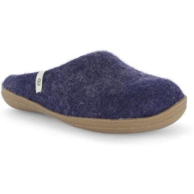 egos Pantoufles pour homme et femme Semelle en caoutchouc Chaudes et confortables Pour l'hiver et l'été Chaussons en feutre faits à la main pour femme en 100 % laine naturelle, bleu, 43 EU - Publicité egos Pantoufles pour homme et femme Semelle en caoutchouc Chaudes et confortables Pour l'hiver et l'été Chaussons en feutre faits à la main pour femme en 100 % laine naturelle, bleu, 43 EU - Publicité
