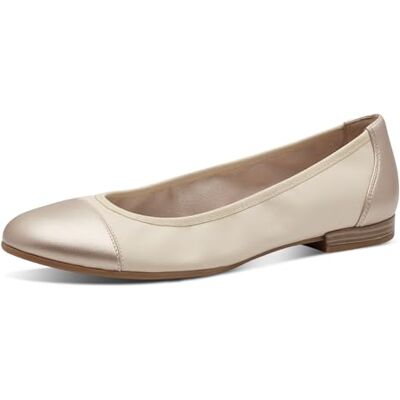 Tamaris Femme Ballerines, Blanc Ivoire Comb, 37 EU - Publicité Tamaris Femme Ballerines, Blanc Ivoire Comb, 37 EU - Publicité