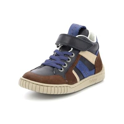 Kickers Wincky Cdt, Sneakers Hautes Garçon, Marron, 25 - Publicité Kickers Wincky Cdt, Sneakers Hautes Garçon, Marron, 25 - Publicité