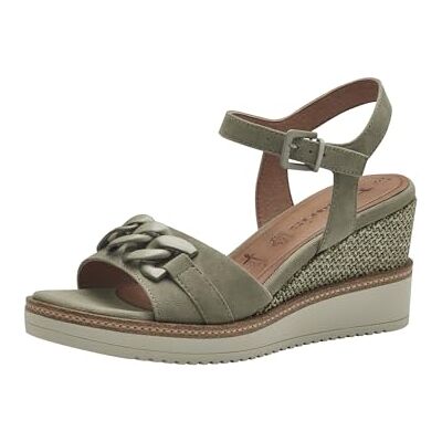 Tamaris Sandales pour femme , sauge, 37 EU - Publicité Tamaris Sandales pour femme , sauge, 37 EU - Publicité