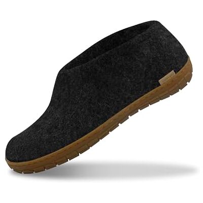 glerups dk G Ankle Shoe Bottes en feutre unisexe pour adulte avec semelle en cuir, Noir charbon., 44 EU - Publicité glerups dk G Ankle Shoe Bottes en feutre unisexe pour adulte avec semelle en cuir, Noir charbon., 44 EU - Publicité