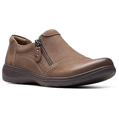 Clarks Carleigh Ray Oxford pour Femme, Nubuck Taupe, 44 EU - Publicité Clarks Carleigh Ray Oxford pour Femme, Nubuck Taupe, 44 EU - Publicité