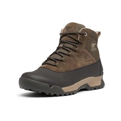 Sorel Buxton Lite Lace Plus Bottes imperméables pour homme, Major/Jet, 43 EU - Publicité Sorel Buxton Lite Lace Plus Bottes imperméables pour homme, Major/Jet, 43 EU - Publicité