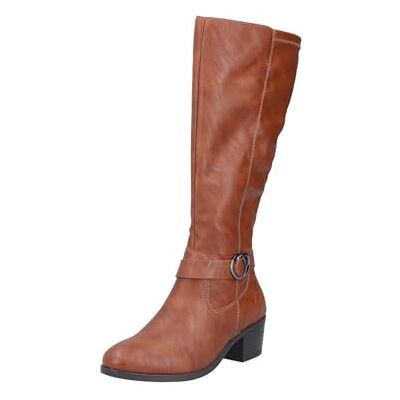 Rieker Bottes hautes pour femme 73990, Marron 22., 37 EU - Publicité Rieker Bottes hautes pour femme 73990, Marron 22., 37 EU - Publicité