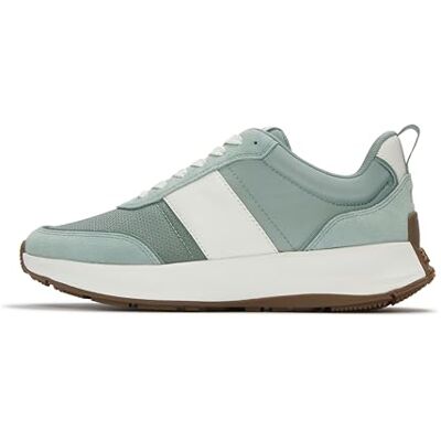 Fitflop F-Mode Baskets Flow en Tissu/Daim pour Femme, Sauge givrée, 37 EU, Sauge givrée, 37 EU - Publicité Fitflop F-Mode Baskets Flow en Tissu/Daim pour Femme, Sauge givrée, 37 EU, Sauge givrée, 37 EU - Publicité
