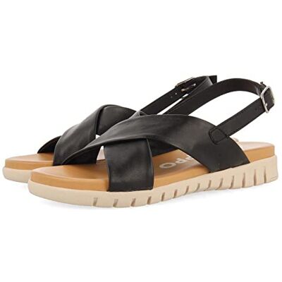 GIOSEPPO Femme Utué Sandale, Noir, 40 EU - Publicité GIOSEPPO Femme Utué Sandale, Noir, 40 EU - Publicité