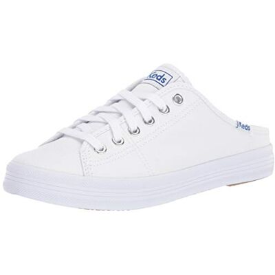 Keds Women's Kickstart Mule Core Canvas Sneaker, White, 11 M US - Publicité Keds Women's Kickstart Mule Core Canvas Sneaker, White, 11 M US - Publicité