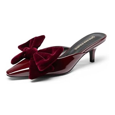 DREAM PAIRS Escarpins à bout fermé pour femme, Bordeaux, 39 EU - Publicité DREAM PAIRS Escarpins à bout fermé pour femme, Bordeaux, 39 EU - Publicité