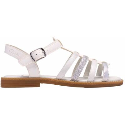 Clarks Luana Hope K. Childrens White Combi, 10 - Publicité Clarks Luana Hope K. Childrens White Combi, 10 - Publicité
