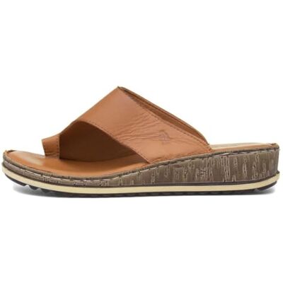 Hush Puppies Sandales Elissa Toepost pour femme, peau, 38 EU - Publicité Hush Puppies Sandales Elissa Toepost pour femme, peau, 38 EU - Publicité