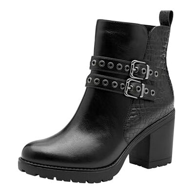 MARCO TOZZI Bottines tendance pour femme Noir Taille 36 EU, Noir, 36 EU - Publicité MARCO TOZZI Bottines tendance pour femme Noir Taille 36 EU, Noir, 36 EU - Publicité