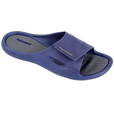 AquaFeeL Chaussures de Piscine Professionnelles pour Homme, Bleu Marine/Gris, 41/42 EU - Publicité AquaFeeL Chaussures de Piscine Professionnelles pour Homme, Bleu Marine/Gris, 41/42 EU - Publicité