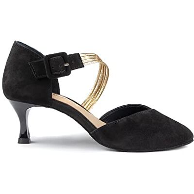 Portdance Femmes Chaussures de Danse Nubuck Noir 5,5 cm Flare (Grand) Taille: EUR 37 - Publicité Portdance Femmes Chaussures de Danse Nubuck Noir 5,5 cm Flare (Grand) Taille: EUR 37 - Publicité