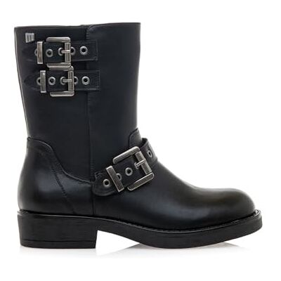 MTNG Bottines Plates Femme Bottines Plates Bruna 59832 Femme Bottines Plates décontracté Fermeture avec Fermeture éclair 58220 Trap Negro - Publicité MTNG Bottines Plates Femme Bottines Plates Bruna 59832 Femme Bottines Plates décontracté Fermeture avec Fermeture éclair 58220 Trap Negro - Publicité