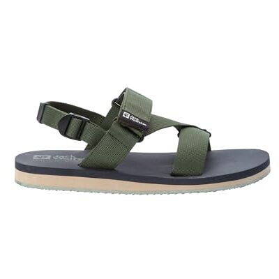 Jack Wolfskin Homme Urban Exploration Belt Sandal M, Vert Thym, 44 EU - Publicité Jack Wolfskin Homme Urban Exploration Belt Sandal M, Vert Thym, 44 EU - Publicité