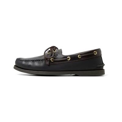 Sperry Authentic 2 Eye Boat Shoe Amaretto/Black - Publicité Sperry Authentic 2 Eye Boat Shoe Amaretto/Black - Publicité