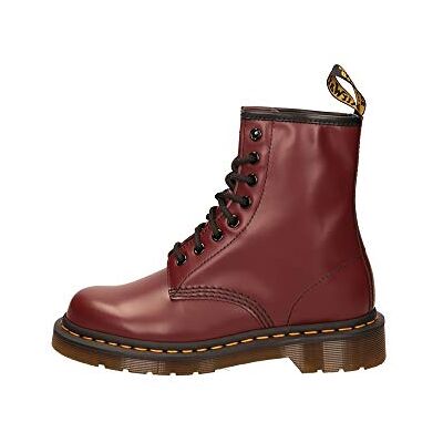 Dr. Martens 8 œillets, Rangers Femme, Rouge Cerise Rouge Lisse, 40 EU - Publicité Dr. Martens 8 œillets, Rangers Femme, Rouge Cerise Rouge Lisse, 40 EU - Publicité