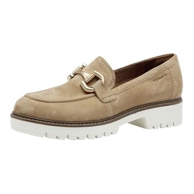 Tamaris Mocassin Femme plat Cuir brun 41 EU - Publicité Tamaris Mocassin Femme plat Cuir brun 41 EU - Publicité