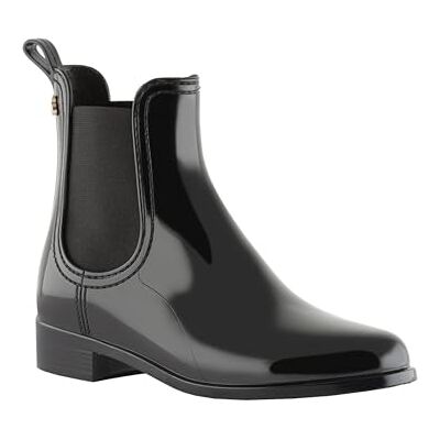 Lemon Jelly Comfy, Bottinne Femme de Pluie, Bottine Chelsea Adapté à l'Eau en PVC, Parfumées au Citron (Taille 36-42) - Publicité Lemon Jelly Comfy, Bottinne Femme de Pluie, Bottine Chelsea Adapté à l'Eau en PVC, Parfumées au Citron (Taille 36-42) - Publicité