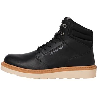 Jack & Jones Homme Jfwohio PU Boot BF Bottes, Anthracite, 45 EU - Publicité Jack & Jones Homme Jfwohio PU Boot BF Bottes, Anthracite, 45 EU - Publicité