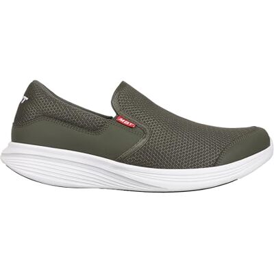 MBT Modena III Slip on Baskets sans Lacets pour Femmes. Baskets de Marche anatomiques et Confortables. Chaussures physiologiques Confort et Stabilité de la Semelle incurvée. Baskets Modernes Vertes - Publicité MBT Modena III Slip on Baskets sans Lacets pour Femmes. Baskets de Marche anatomiques et Confortables. Chaussures physiologiques Confort et Stabilité de la Semelle incurvée. Baskets Modernes Vertes - Publicité