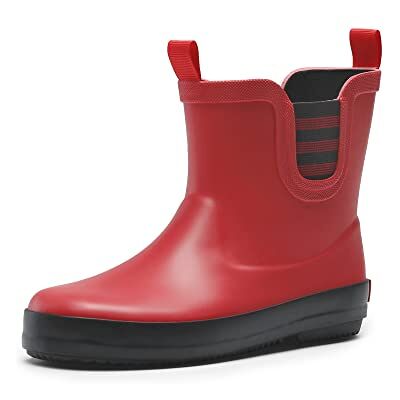 DREAM PAIRS Bottes en Caoutchouc pour Enfants, Chaussures de Pluie, antidérapantes et légères pour garçons et Filles,Size 29,Rouge Noir,SDRB2201K-E - Publicité DREAM PAIRS Bottes en Caoutchouc pour Enfants, Chaussures de Pluie, antidérapantes et légères pour garçons et Filles,Size 29,Rouge Noir,SDRB2201K-E - Publicité
