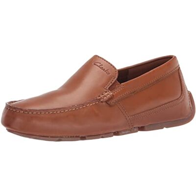 Clarks Homme Markman Plain Mocassin, Marron, 44.5 EU - Publicité Clarks Homme Markman Plain Mocassin, Marron, 44.5 EU - Publicité