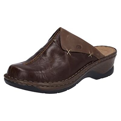 Josef Seibel Catalonia 48 Sabots Femme Marron (Brasil 340) 38 EU - Publicité Josef Seibel Catalonia 48 Sabots Femme Marron (Brasil 340) 38 EU - Publicité