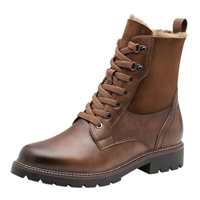 Tamaris Femme Damen WL Lace Boot Botte de Neige, Cognac, 40 EU - Publicité Tamaris Femme Damen WL Lace Boot Botte de Neige, Cognac, 40 EU - Publicité