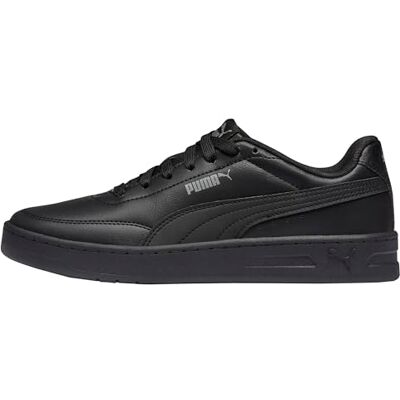 Baskets Court Classic Clean Unisexes, Puma Black Puma Black, 46 EU - Publicité Baskets Court Classic Clean Unisexes, Puma Black Puma Black, 46 EU - Publicité