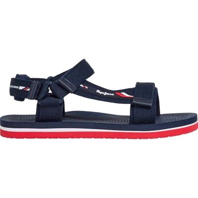 Pepe Jeans Sandales à lanières de Type Trek Marin - Publicité Pepe Jeans Sandales à lanières de Type Trek Marin - Publicité