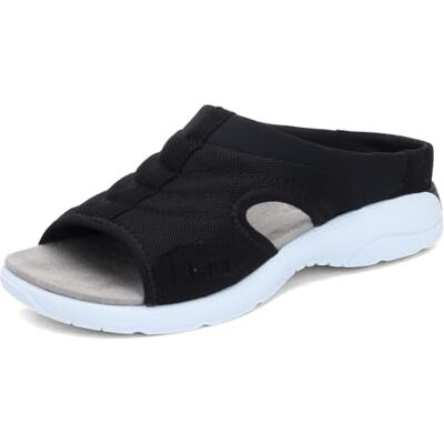 Easy Spirit Femme Traciee2 Sandale Glissante, Noir 001, 38.5 EU Étroit - Publicité Easy Spirit Femme Traciee2 Sandale Glissante, Noir 001, 38.5 EU Étroit - Publicité