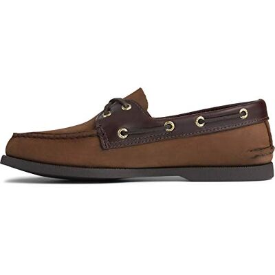 Sperry A/o 2eye Classic Cuir pour homme Marron Marron Buc, 41.5 EU - Publicité Sperry A/o 2eye Classic Cuir pour homme Marron Marron Buc, 41.5 EU - Publicité