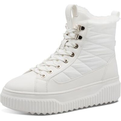 Tamaris Femme Damen WL Lace Boot Botte de Neige, Blanc, 36 EU - Publicité Tamaris Femme Damen WL Lace Boot Botte de Neige, Blanc, 36 EU - Publicité