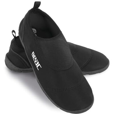 SEAC Playa Chaussures de Rocher antidérapantes avec Semelle renforcée – Chaussures de Plage pour rochers, Plage et Piscine – Water Shoes Snorkeling Homme Femme - Publicité SEAC Playa Chaussures de Rocher antidérapantes avec Semelle renforcée – Chaussures de Plage pour rochers, Plage et Piscine – Water Shoes Snorkeling Homme Femme - Publicité