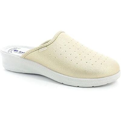 inblu Sabots Medical Femme Mules Femme Compensees Sabots Orthopédiques Femme Fabriqués en Italie, Or, 36 EU - Publicité inblu Sabots Medical Femme Mules Femme Compensees Sabots Orthopédiques Femme Fabriqués en Italie, Or, 36 EU - Publicité