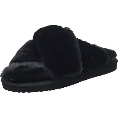 flip*flop Femme Cross pour 2 Chausson, Noir, 39 EU - Publicité flip*flop Femme Cross pour 2 Chausson, Noir, 39 EU - Publicité